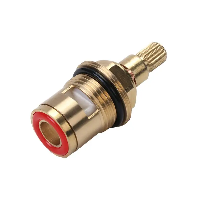 Faucet Cartridge Brass Ceramic Bathroom Hot Cold Water Mixer