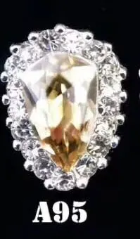 10 шт для ногтей драгоценные Стразы A89-A103 стразы кристаллы драгоценные камни камень многоцветный 7X11 мм украшения для ногтей алмазные наклейки с изображением драгоценных камней Украшение - Цвет: A95