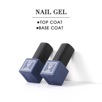 

VINIMAY Gel Nail Polish Top Base Coat UV Nail Gel Lak Primer Soak Off Nail Art Gel Varnish Gelpolish Manicure