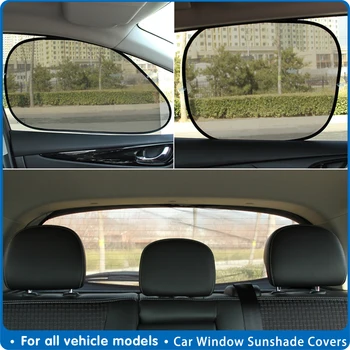 

Car Window Sunshade Covers Universal Windshield Sun Shade Curtain Auto Side Window Shade Sunshades For Kids car visor