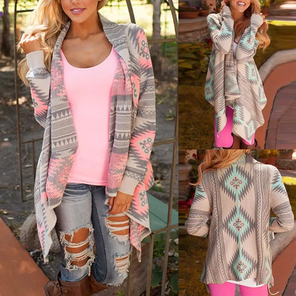 Autumn Long Cardigans 2019 Fashion 