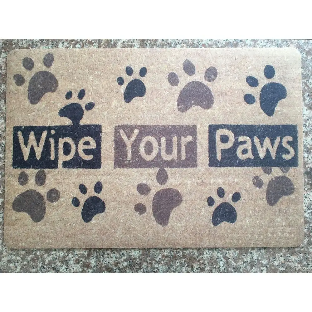 Высококачественный резиновый дверной коврик английское предложение придверный