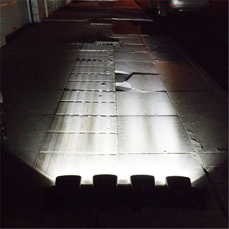 Roof Top Light for 4x4 SUV Jeep CRV Rectangle Lamps Black Bar White Lens (88cm) 4