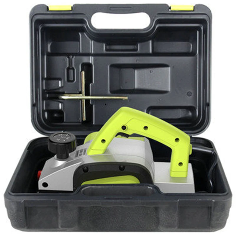 

1000W 2Mm High End Portable Multi-Function Plastic Electric Planer Woodworking Planer Board Equipment