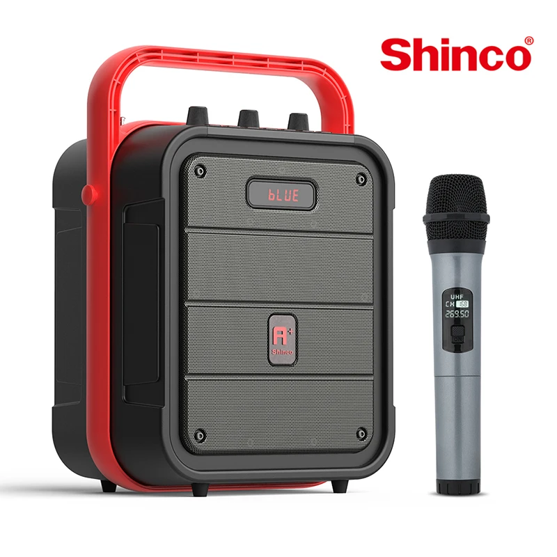 Bluetooth Колонка Shinco для караоке беспроводная система TWS PA Портативный Hi Fi