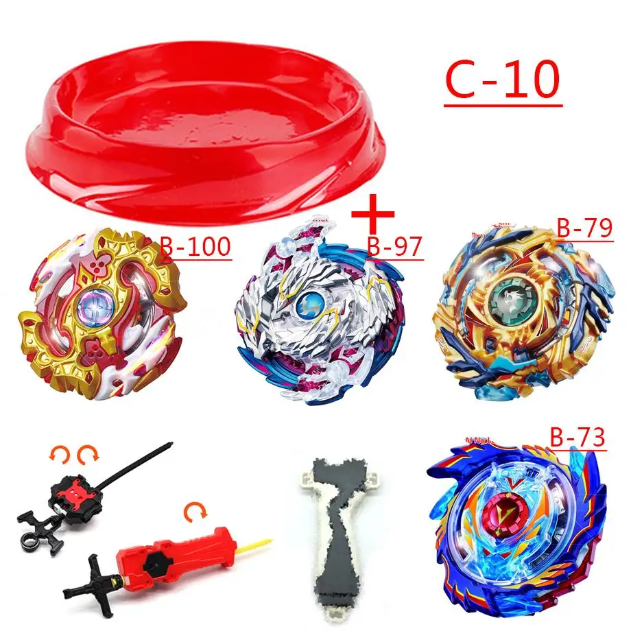 Takara Tomy Tops пусковые устройства Beyblade Burst игрушки Арена Bey Blade Achilles Bayblade Bable Fafnir Phoenix Blayblade - Цвет: C-10