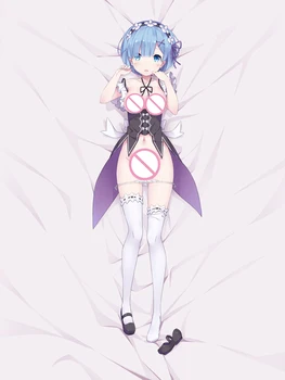 

Anime Re - Zero Kara Hajimeru Isekai Seikatsu Bed Sheet Quilt Cover Rem & Ram Duvet Cover Emilia Flat Sheet Blanket 150x200cm