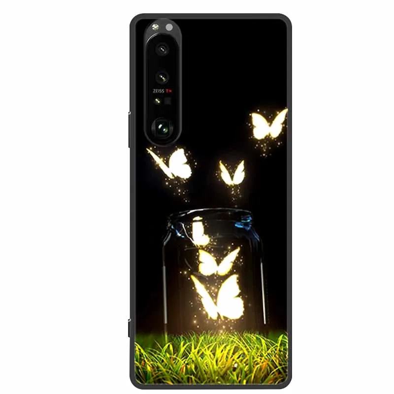 Black Silicone Soft Back Cover Case, Slim Protective Phone Case