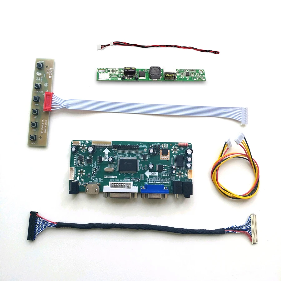 Fit 2" 1920*1080 M230HGE-L20/L30 WLED LVDS 30Pin Innolux ЖК-монитор панель HDMI+ VGA+ DVI M. NT68676 дисплей Контроллер плата комплект