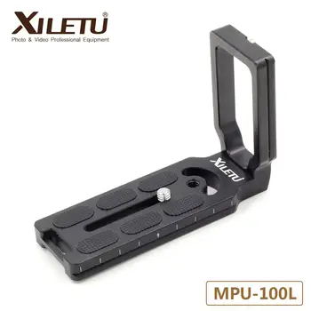 

XILETU MPU-100L Universal ball head L type Quick Release Plate Tripod Mounting Bracket for cameras with Arca swiss