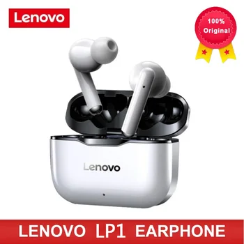 

NEW Lenovo LP1 Original TWS Wireless Earphone Bluetooth 5.0 Dual Stereo Noise Reduction Bass Touch Control Long Standby 300mAH
