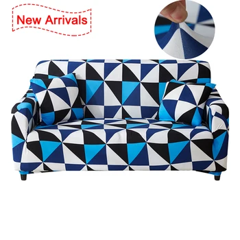 

Ethnic Style Elastic Stretch Sofa Cover SlipcoversAll-inclusive Couch Case For Different Shape Sofa Loveseat Chair L-Style