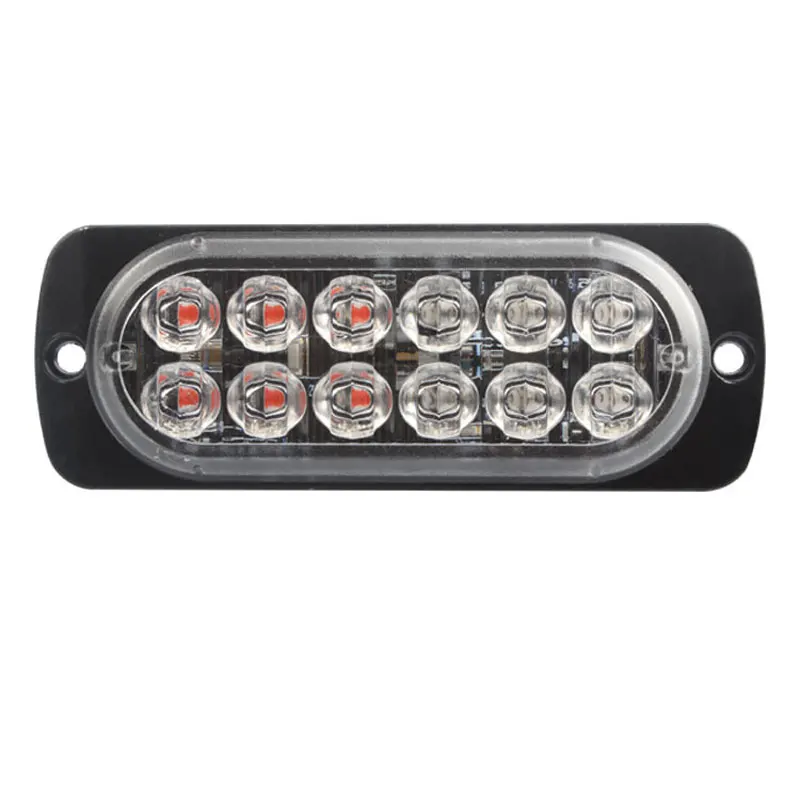 12 V-24 V 36W Strobe маркер сигнальный светильник 12LED автомобильный прицеп флэш-Предупреждение аварийного просвет светильник TBJ