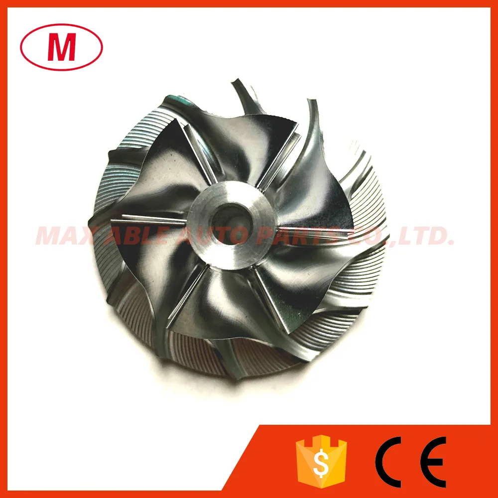 GT15-25 702489-0003 701470-0002 32,87/49,00 мм 6+ 6 лопасти турбо заготовка компрессора колеса/Алюминий 2618/турбонаддувный агрегат фрезерный колеса