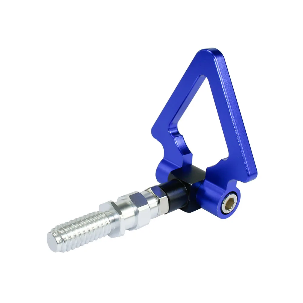 Tow Hook For Bmw European Car Trailer Racing Screw Aluminum Cnc Triangle Ring Tow Towing Hook Race Towing Bars 6