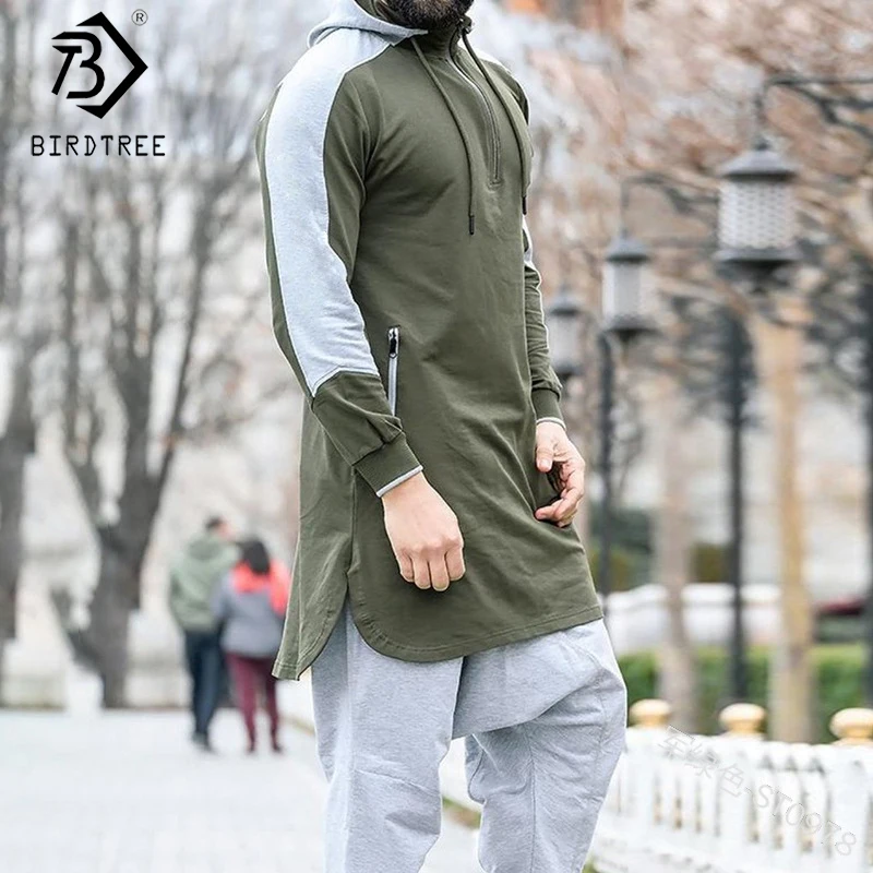 New Men's Patchwork Muslim Arabic Sweatshirt 2020 Autumn Zipper Full Sleeve Hooded Long Fitness Tops Jogging Clothing C9D421S New Men's Patchwork Muslim Arabic Sweatshirt 2020 Autumn Zipper Full Sleeve Hooded Long Fitness Tops Jogging Clothing C9D421S