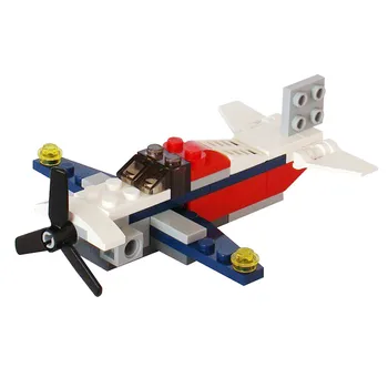 

DIY Assemble Military Games Plane Model Kids MOC Building Blocks Toy Helicopter Army Weapon Bricks Kit Toys for Children Gifts