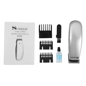 

portable mobile Electric Hair Clipper Professional Home Adult Kids Haircut Trimmer Replace Battery Automatic grinding function