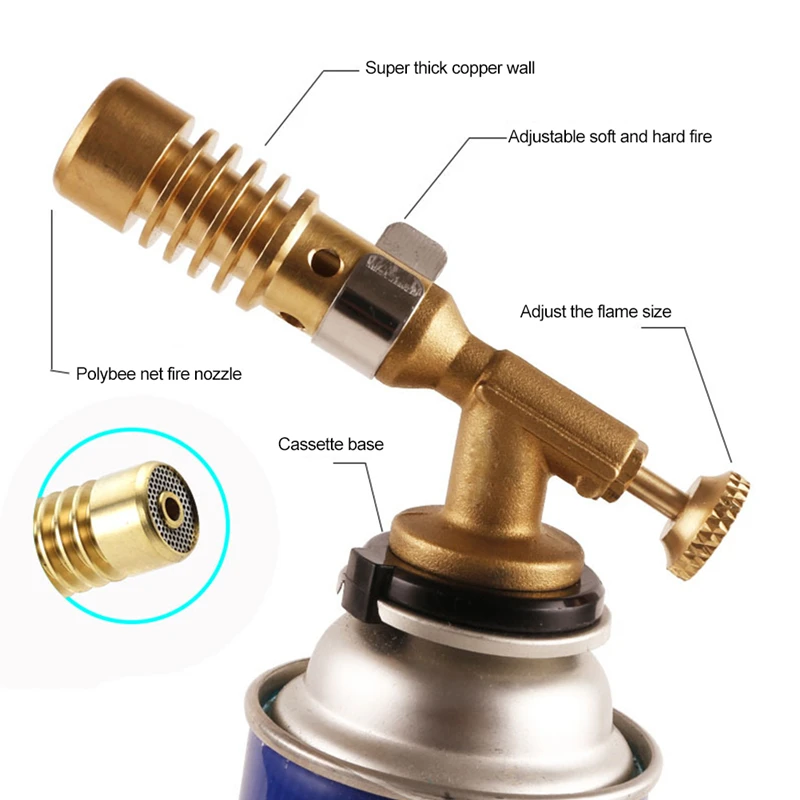 Welding Torch New Welding Torch High Temperature Brass Mapp Gas Turbo Brazing Solder Propane Plumbing For
