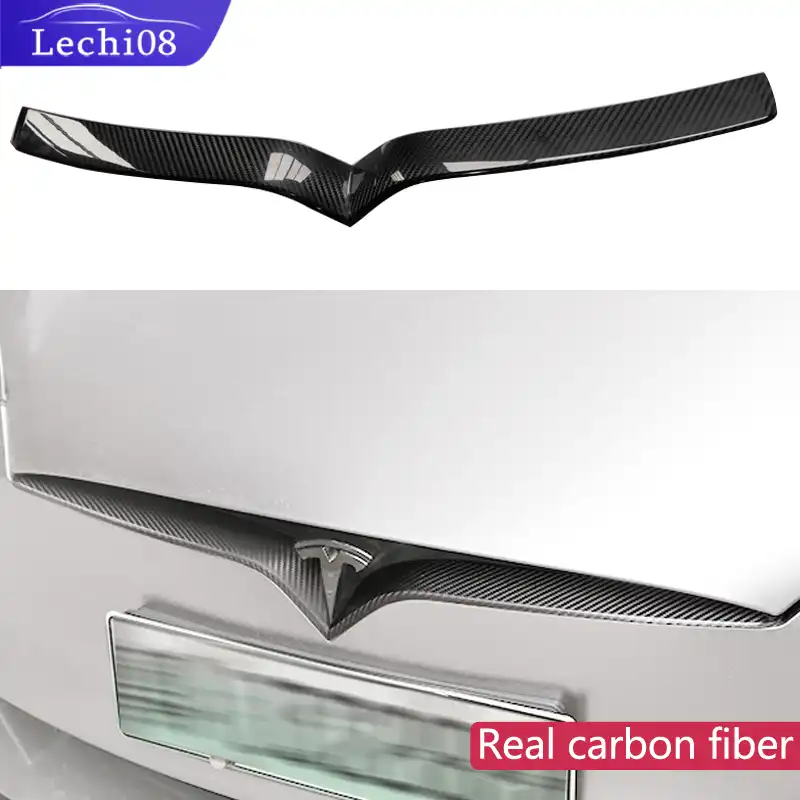 grill trim for car tesla model s tesla 2018 model s tesla car accessories tesla model s carbon fiber exterior trim car stickers aliexpress