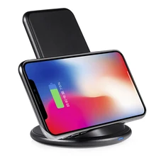 Универсальное QI быстрое зарядное устройство для IPhone Xiaomi samsung Android мобильный телефон Беспроводное индукционное зарядное устройство Подставка зарядная станция