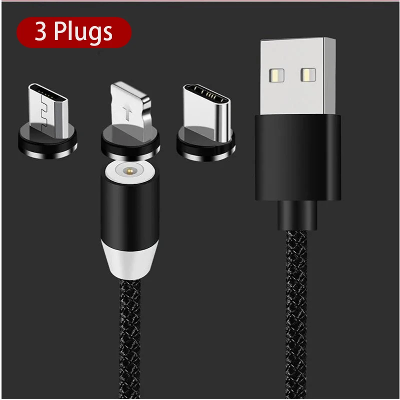 Magnetic USB Cable Fast Charging USB Type C Cable Magnet Charger Data Charge Micro USB Cable Mobile Phone Cable USB Cord mobile phone chargers Chargers