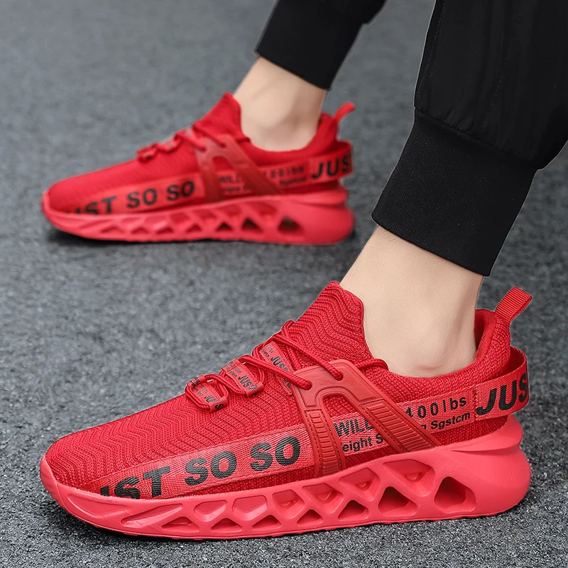 

New High Quality Running Shoes for Men Breathable Athletic Sport Shoes Designer Comfortable Soft Jogging Sneakers Zapatillas 47
