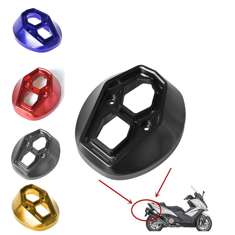 Крышка выхлопной трубы мотоцикла для Kymco Guangyang ak550 декоративная крышка из алюминиевого сплава крышка выхлопной трубы Мото Аксессуары
