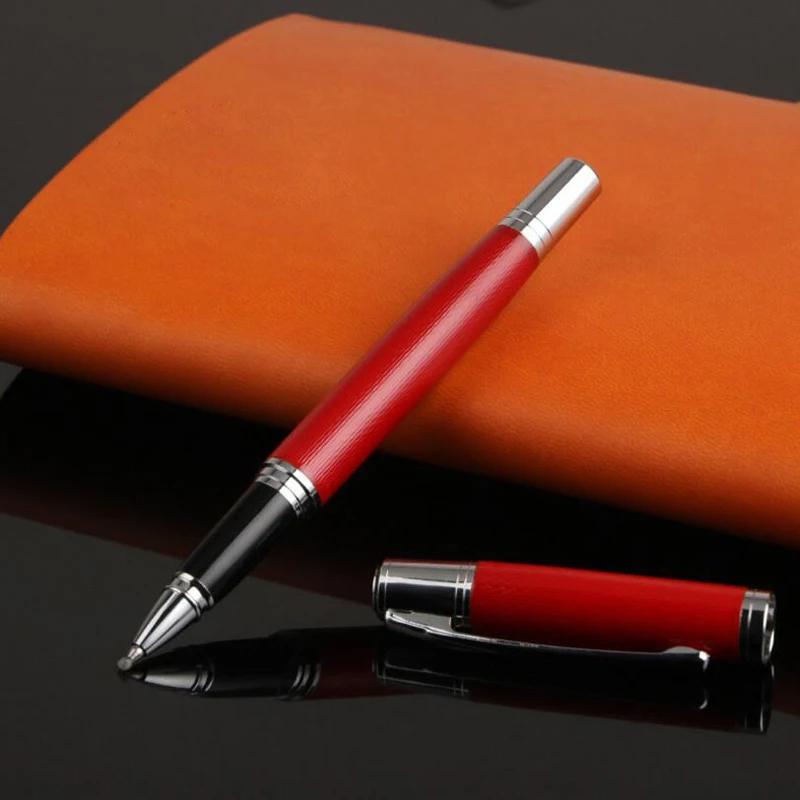 Классический дизайн Бизнес Мужская Роскошная металлическая шариковая ручка Студенческая ручка для письма подарочная ручка купить 2 ручки отправить подарок