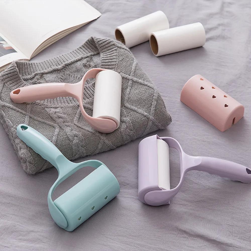 

Hair Remover Washable Brush Fluff Cleaner Sticky Picker Lint Roller Carpet Dust Pet Hair Clothes Reusable Home Essential Tool