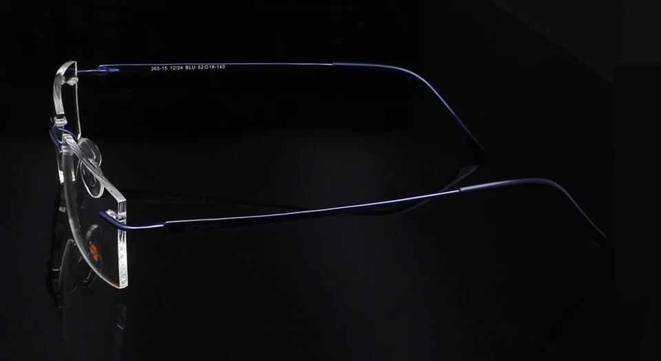 Sorbern Brand Men's Rimless Eyeglasses Pure Titanium Glasses Frame for Men Ultralight Memory Prescription Glasses oculos de grau