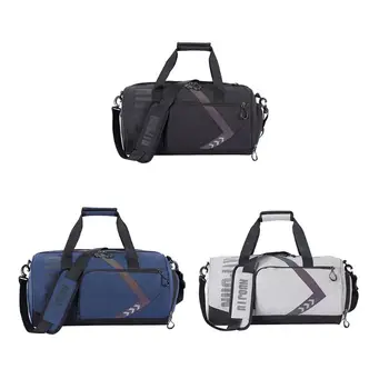 

Men Garment Bag Duffel Organizer Hanging Suit Widen Shoulder Strap Waterproof Anti Scratch With Shoes Compartment Weekender