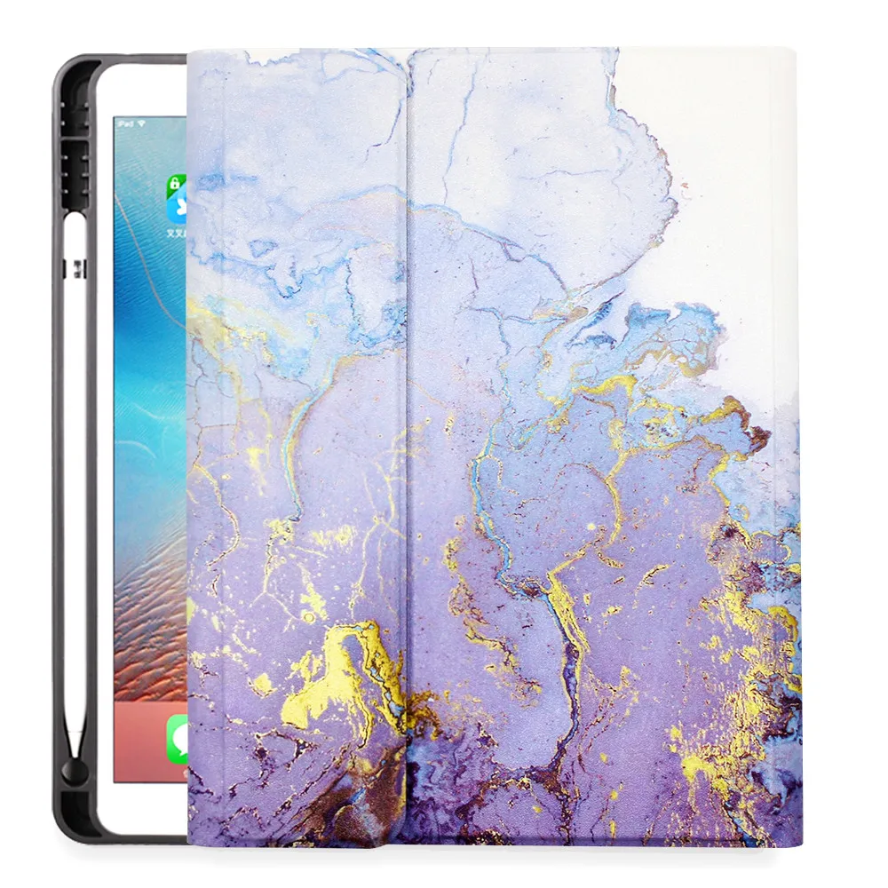 Чехол для iPad Air3 10,2 ''Mini5 чехол для клавиатуры с карандашом для Apple iPad 5/6th 9,7 Air1/2 силиконовая Мягкая задняя подставка