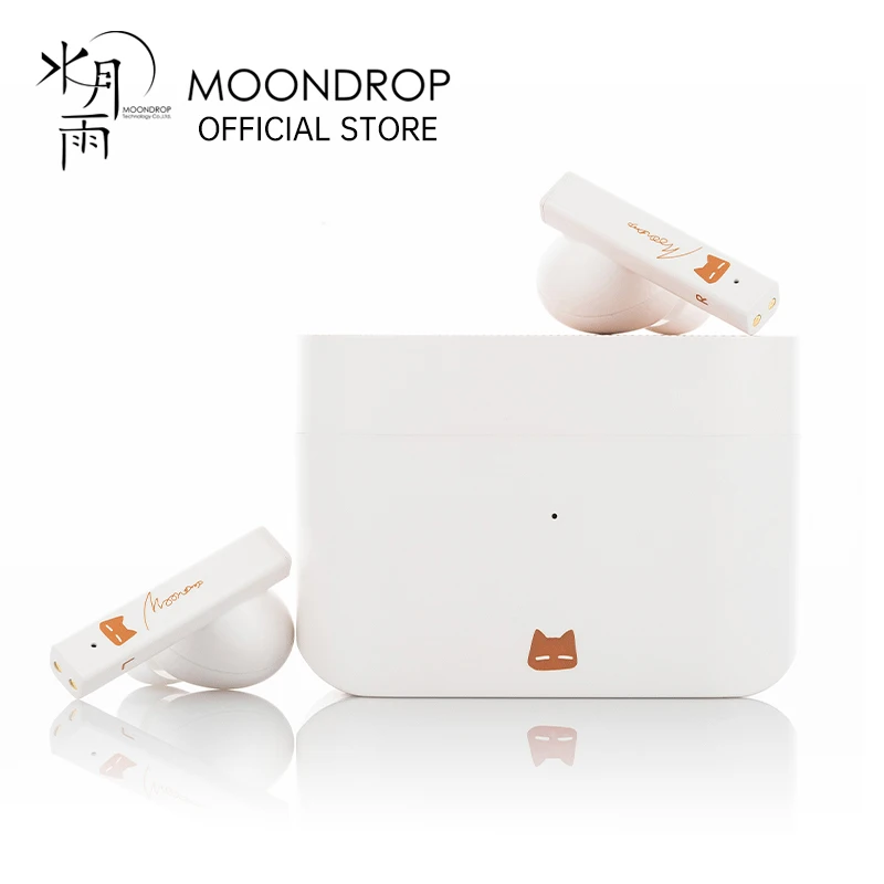 Беспроводные наушники MoonDrop NEKOCAKE TWS IEMs поддержка ANC A2DP/AVRCP/HFP/HSP/SBC/AAC активные
