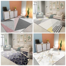 Скандинавский простой современный коврик для прихожей гостиной чайный столик, диван ковер прикроватный матрас бытовой прямоугольный матрас