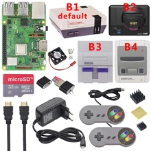 Игровой Комплект Raspberry Pi 3 Model B Plus+ блок питания+ sd-карта 32 ГБ+ кабель HDMI+ теплоотвод+ чехол NESPi Retropie 3B Plus