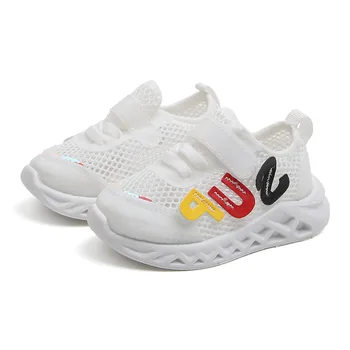 

Summer Baby Girl Boy Toddler Shoes Infant Casual Running Shoes Soft Bottom Comfortable Stitching Color Children Beach Sneake