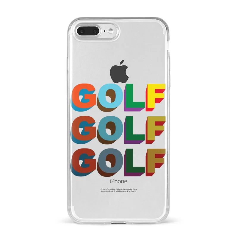 GOLF Tyler IGOR The Creator OFWGKTA странное будущее принадлежности для гольфа зеленые мягкие ТПУ чехлы для телефонов iPhone 5S 6S Plus 7 8 Plus XS MAX XR 11 - Цвет: TPU