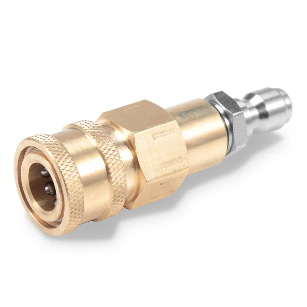 

Copper High Pressure Quick Plug Water Gun xi che qiang High Pressure Gun Foam Gun Cleaning Water Gun Universal 1/4 Short Gun Hea