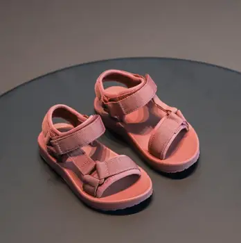 

Girls Boys Brands Summer Sandals Children Soft Sole Beach Sandals Anti-slip Cozy Cute Kids Sport Shoes Kids Sneakers