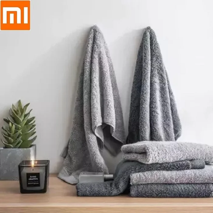 Антибактериальное полотенце Xiaomi из серебряного волокна, антибактериальное мягкое удобное спортивное полотенце для ванной, полотенце для путешествий для мужчин и женщин