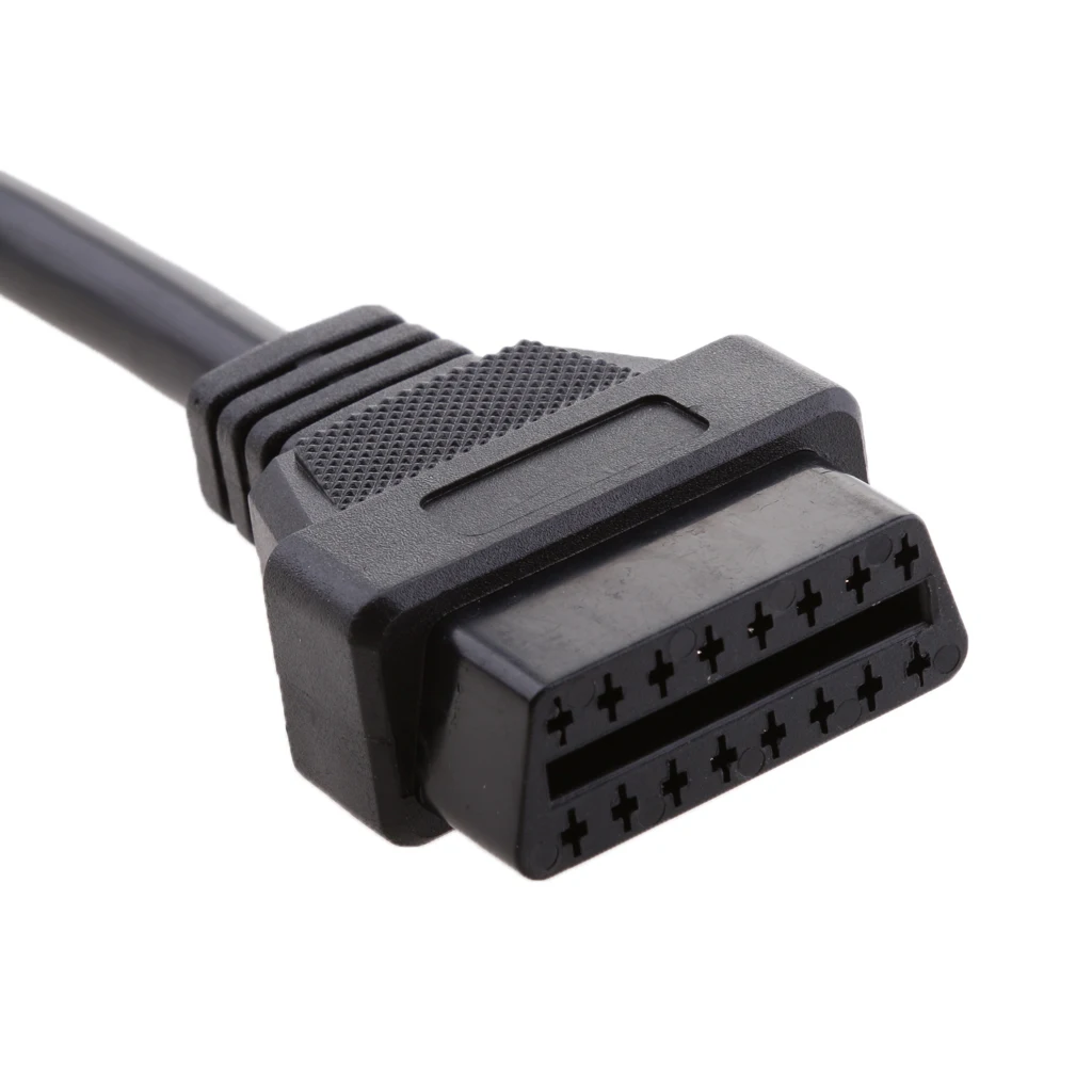 J1939 9 Pin к OBD2 интерфейс грузовик диагностический кабель адаптер OBDII сплиттер gps 16Pin Женский к женскому J1939 транспортное средство