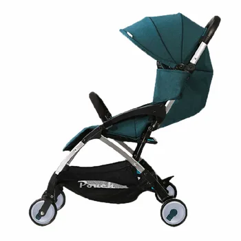 

Hot 3 In 1 Baby Sunscreen Wind Can Sit Reclining Portable Folding Children's Trolley Baby Airplane Umbrella Summer Baby Stroller