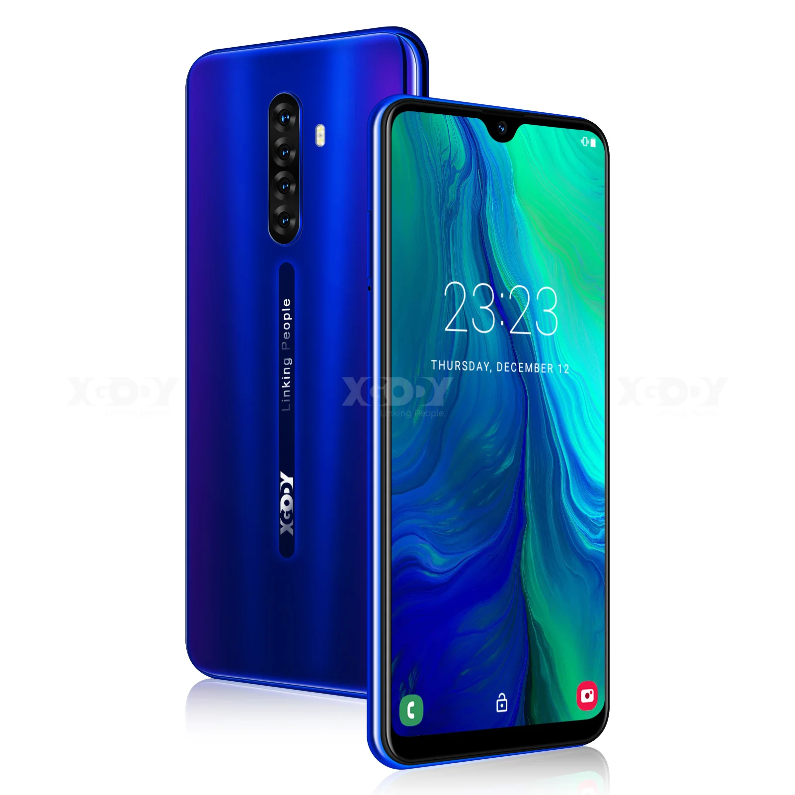  XGODY Note 8 4G Smartphone Android 9.0 6.3 Inch Waterdrop Screen 2GB 16GB MTK6737 8MP Dual Camera 2