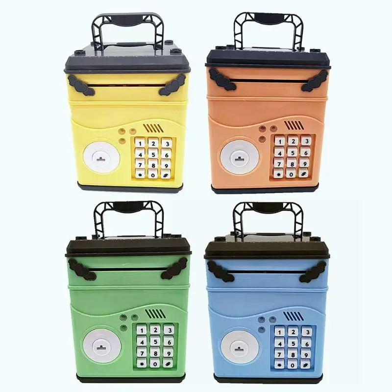 

Automatic Deposit Machine Electronic Piggy Banks ATM Password Money Saving Boxes Money Box Creative Children Christmas Gifts