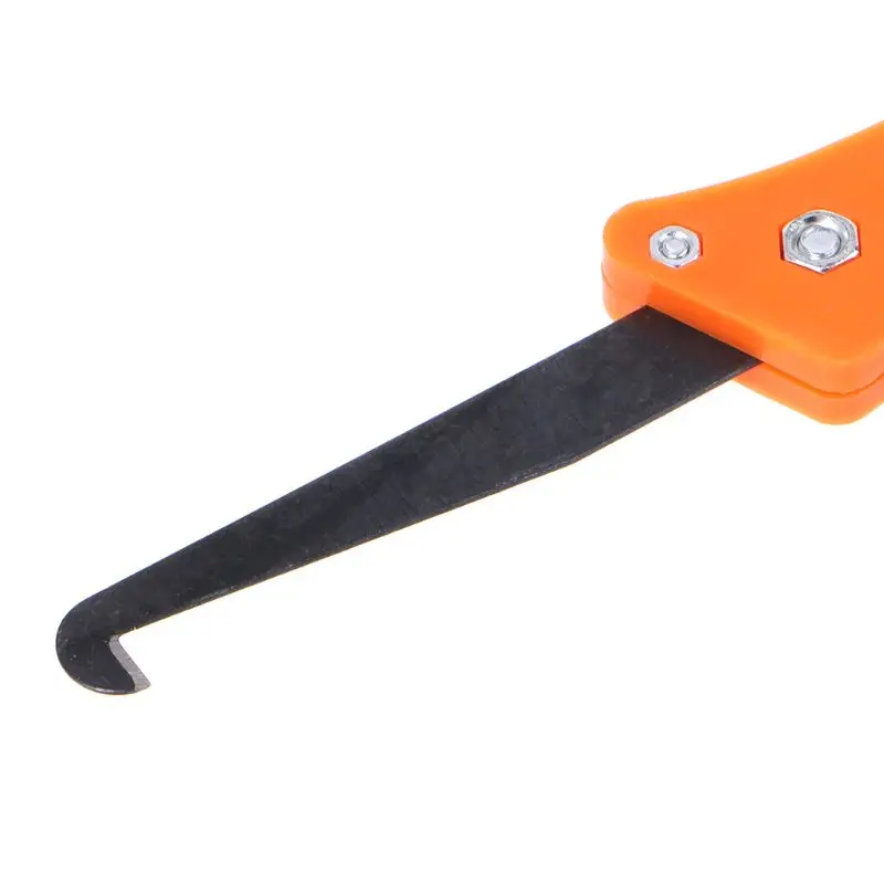Professional Handheld Folding Hook Knife for Tile Gaps Grout Cleaning Repairing Construction Tools 72XD