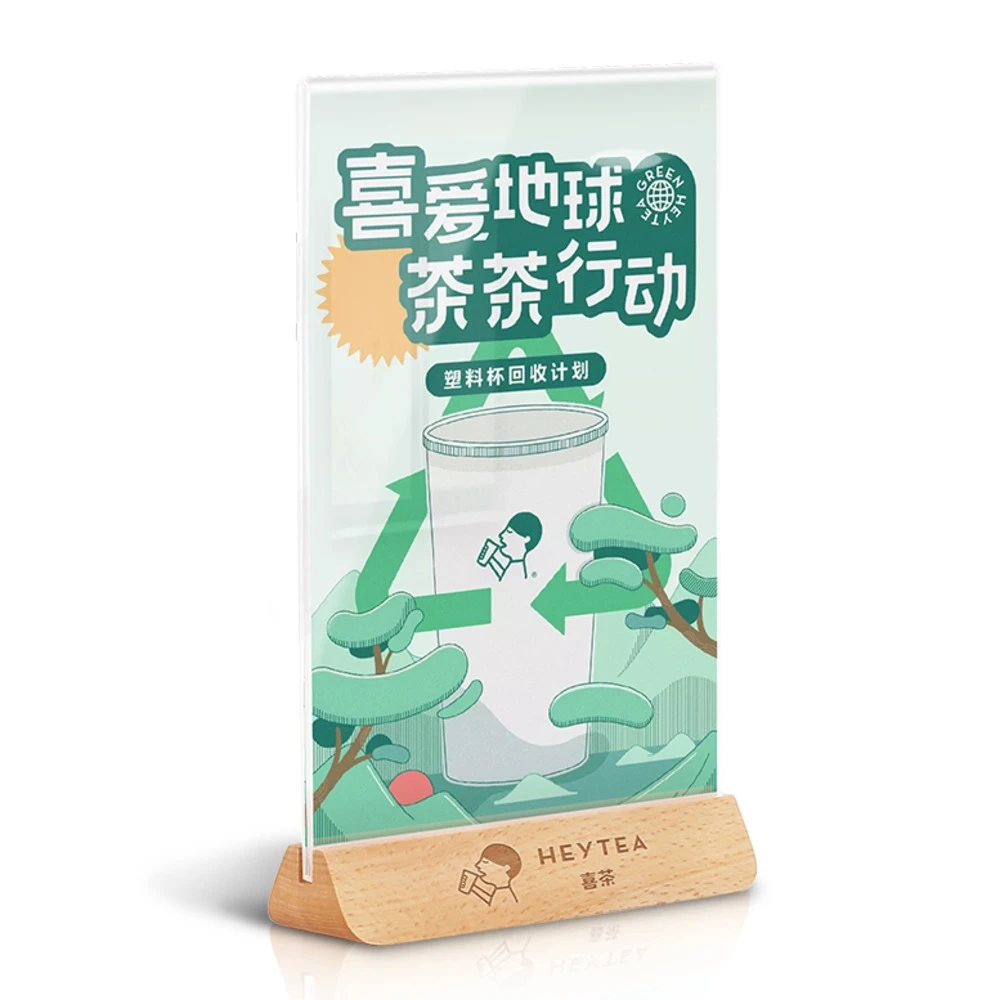 투명 아크릴 간판 홀더 양면 테이블 메뉴 홀더, 테이블 번호용 액자, 레스토랑 간판 사진 아트 디스플레이