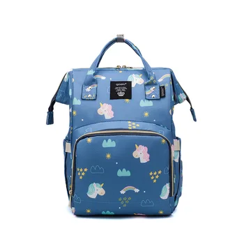 

Multi-functional Large-Volume Backpack Diaper Bag Women's Lightweight MOTHER'S Bag Hand Mommy Bag Pregnant Women Nursing Waterpr