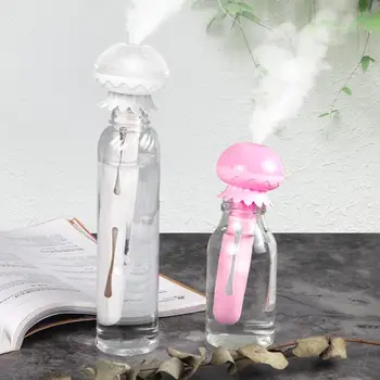 

USB Portable Air Humidifier Diamond Bottle Aroma Diffuser Mist Maker For Home Office Humidification Detachable