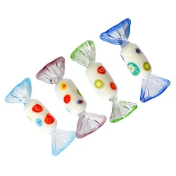 Decoração de mesa pingente, artesanal de vidro colorido toffee pop art, ornamento de natal, decoração de mesa, decoração de casa, lembranças de mesa, lembranças de festa